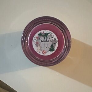 Santa's Hat dip powder peppi gel